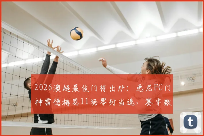 2026澳超最佳门将出炉:悉尼FC门神雷德梅恩11场零封当选,赛季数据全解析及评选标准揭秘