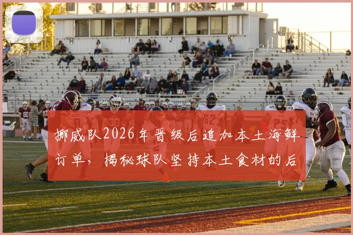 挪威队2026年晋级后追加本土海鲜订单,揭秘球队坚持本土食材的后勤内幕